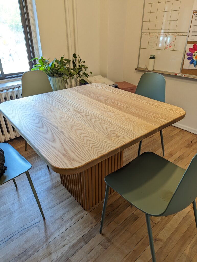 table en bois
